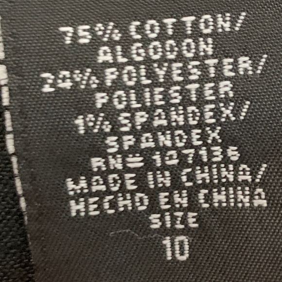 966 - 1822 Denim - Black - Cropped - Straight - Picture 6 of 6